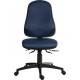 Ergo Comfort Black Leather Wipe Clean Operator Chair